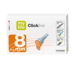 MYLIFE Clickfine Pen-Nadeln 8 mm 31 G