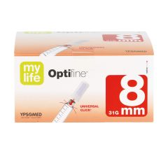 MYLIFE Optifine Pen-Nadeln 8 mm 31 G